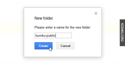 folder name google drive